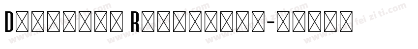 Designer Regular字体字体转换